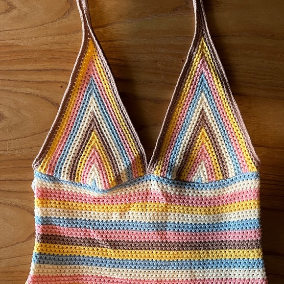 Princess Polly crochet dress or swim cover up - Picture 2 of 5